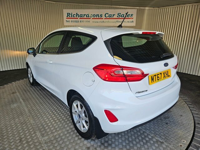 Ford Fiesta 1.1 Ti-vct Zetec Hatchback Euro MT67XHL White #6