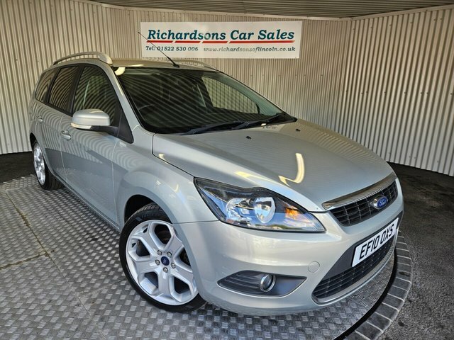 Ford Focus 2.0 Tdci Titanium Estate 147 G Silver