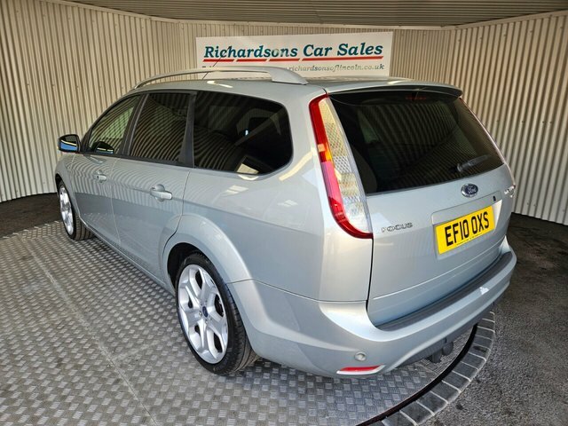 Ford Focus 2.0 Tdci Titanium Estate 147 G Silver #3