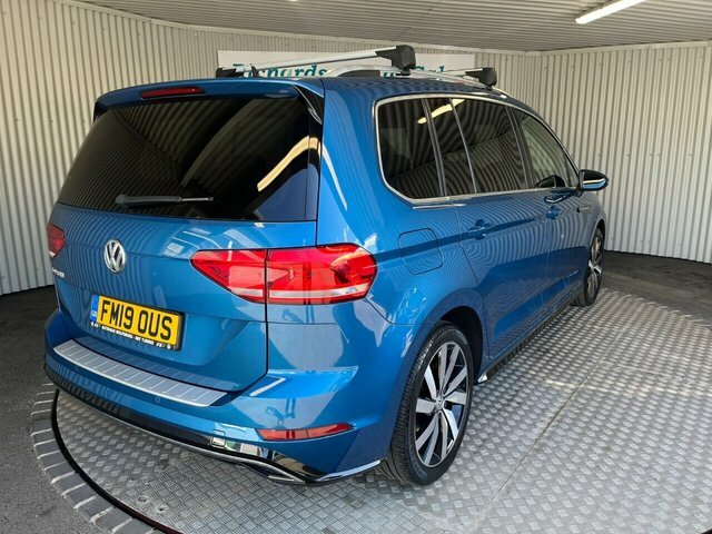 Volkswagen Touran 1.5 Tsi Evo R-line Mpv Dsg Euro 6 S S Blue #4