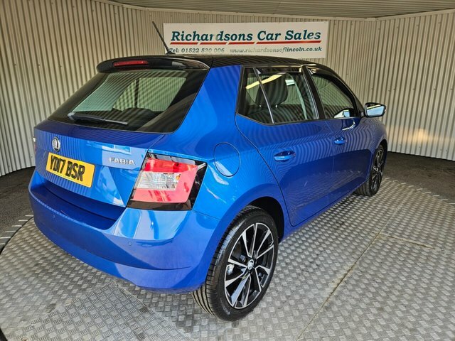 Skoda Fabia 1.2 Tsi Colour Edition Hatchback YD17BSR Blue #3