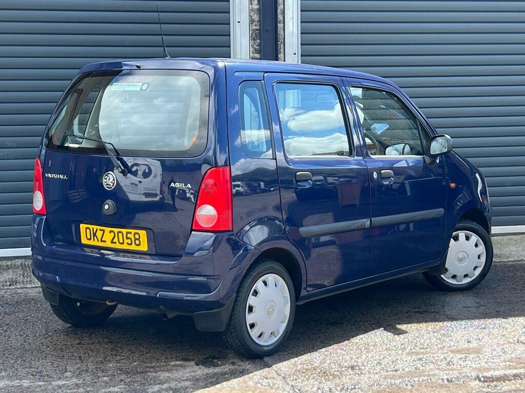 Vauxhall Agila 1.0I 12V Expression Mpv OKZ2058 Blue #3