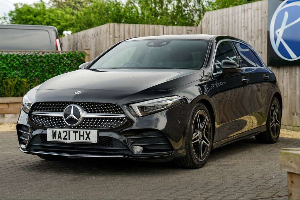 Mercedes-Benz A Class Mercedes-benz A-class 1.3 A 180 Amg Line Premium WA21THX Black #6