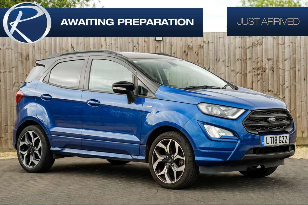 Ford Ecosport Ford Ecosport 1.0T Ecoboost St-line Suv Blue