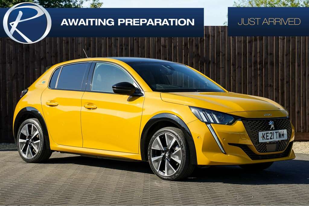 Peugeot e-208 Peugeot E-208 50Kwh Gt Hatchback Yellow