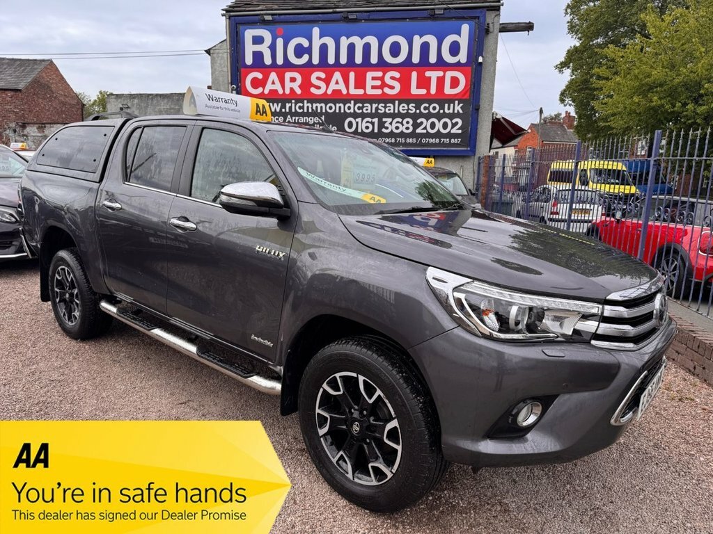 Toyota HILUX 2.4L Invincible X Grey