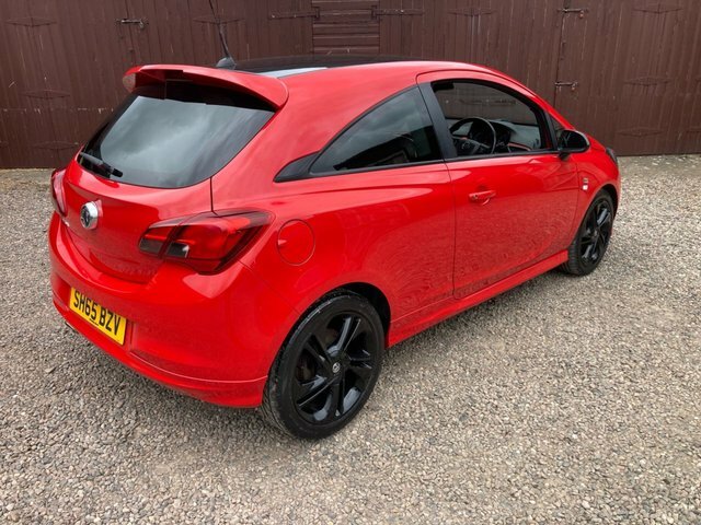 Vauxhall Corsa Hatchback SH65BZV Red #3