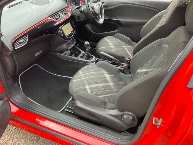 Vauxhall Corsa Hatchback SH65BZV Red #5