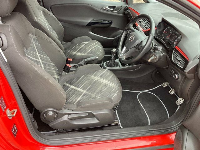 Vauxhall Corsa Hatchback SH65BZV Red #6