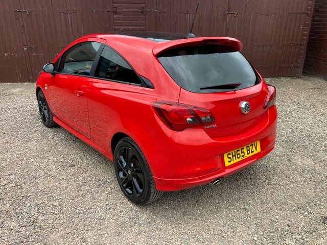 Vauxhall Corsa Hatchback SH65BZV Red #4
