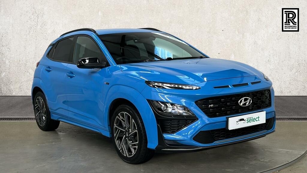 Hyundai Kona 1.0 T-gdi Mhev N Line Suv Hybrid Blue