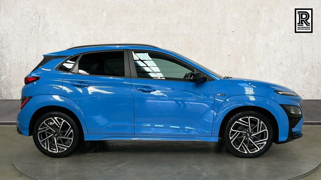 Hyundai Kona 1.0 T-gdi Mhev N Line Suv Hybrid HT21WHX Blue #4