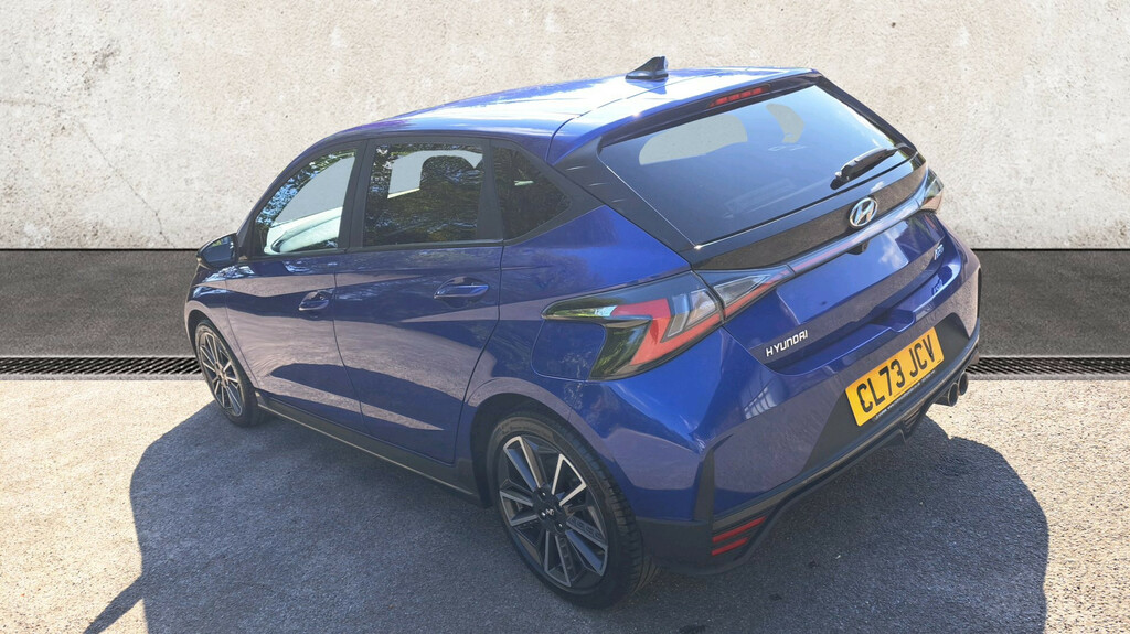 Hyundai I20 1.0 T-gdi Mhev N Line Hatchback Hybrid Blue #3