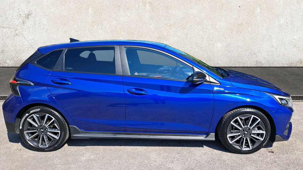 Hyundai I20 1.0 T-gdi Mhev N Line Hatchback Hybrid Blue #4