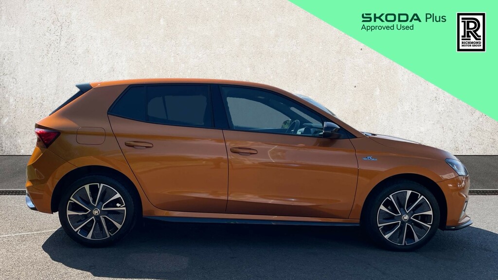 Skoda Fabia 1.0 Tsi Monte Carlo Hatchback Eu HN23ZGK Orange #4