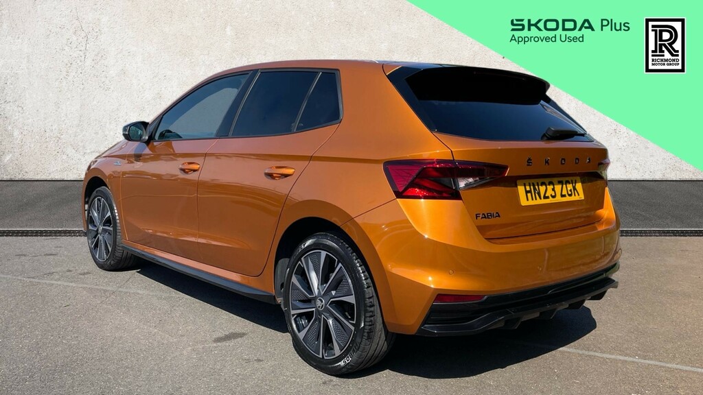 Skoda Fabia 1.0 Tsi Monte Carlo Hatchback Eu HN23ZGK Orange #3