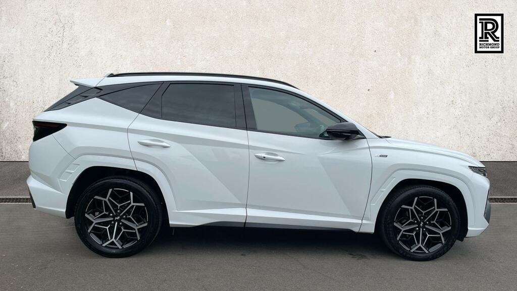 Hyundai Tucson 1.6 T-gdi N Line Suv Euro 6 Ss HN73WDO White #4