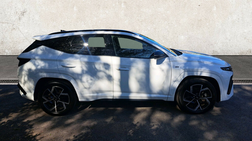 Hyundai Tucson 1.6 T-gdi N Line Suv Euro 6 Ss HK25ZDU White #4