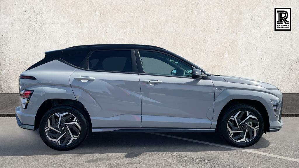 Hyundai Kona 1.6 T-gdi N Line Suv Dct Euro 6 Ss Grey #4