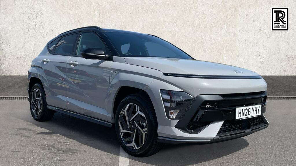 Hyundai Kona 1.6 T-gdi N Line Suv Dct Euro 6 Ss Grey