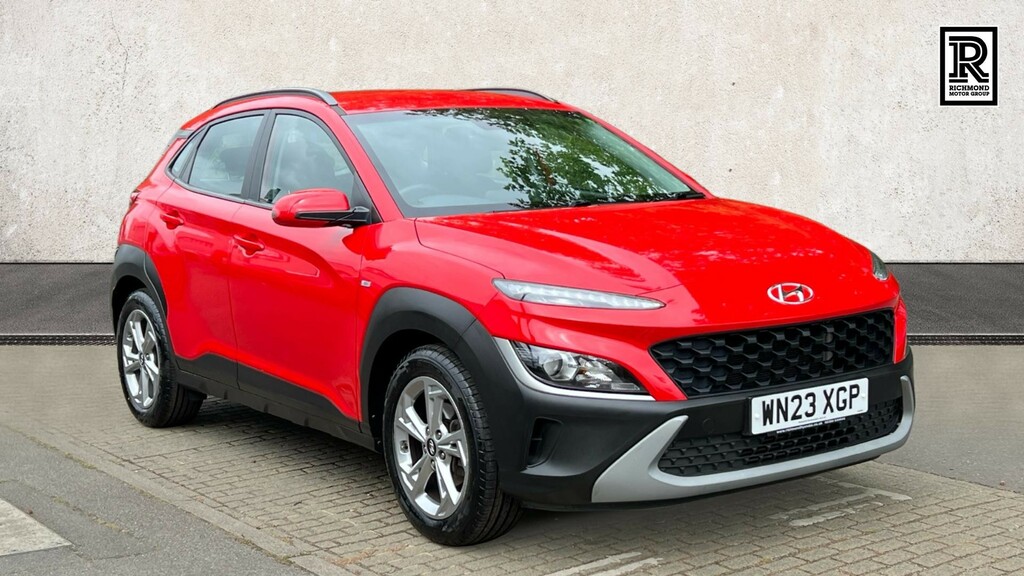 Hyundai Kona 1.0 T-gdi Mhev Se Connect Suv Hybrid Ma Red
