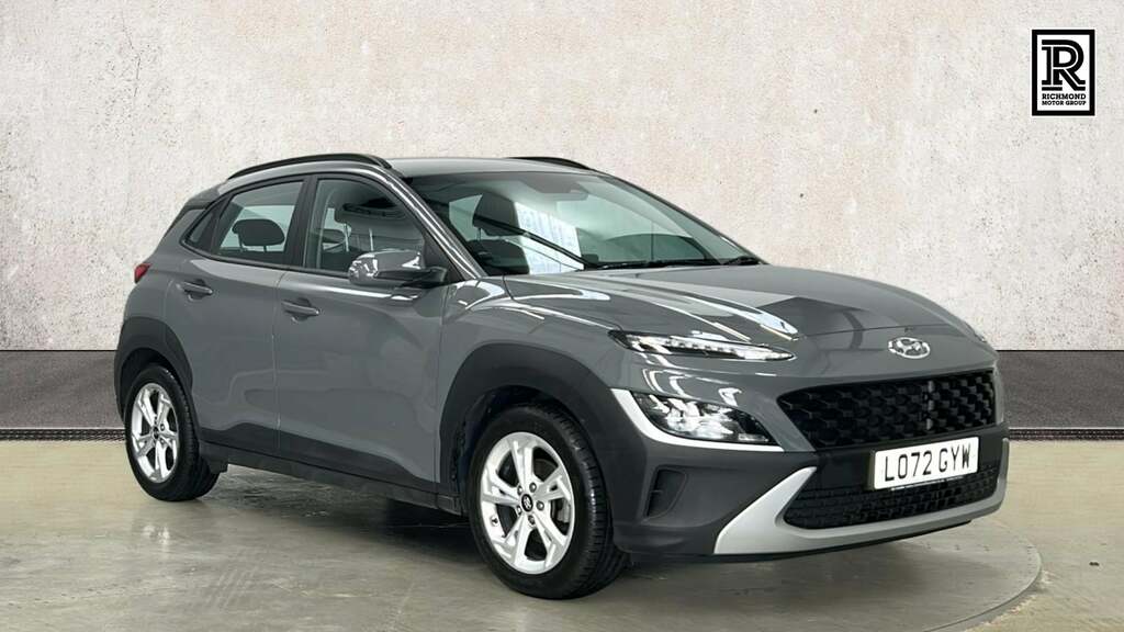 Hyundai Kona 1.0 T-gdi Mhev Se Connect Suv Hybrid Ma Grey