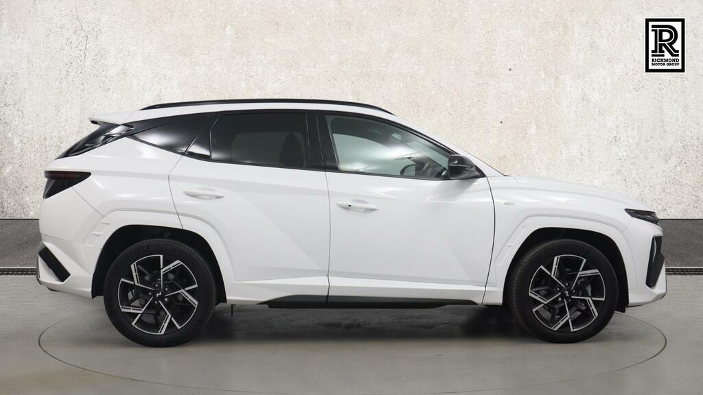 Hyundai Tucson 1.6 T-gdi N Line Suv Hybrid Euro 6 HS25AZX White #4