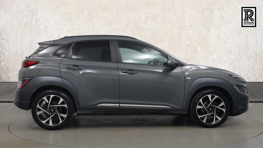 Hyundai Kona 1.0 T-gdi Mhev Premium Suv Hybrid Manua Grey #4