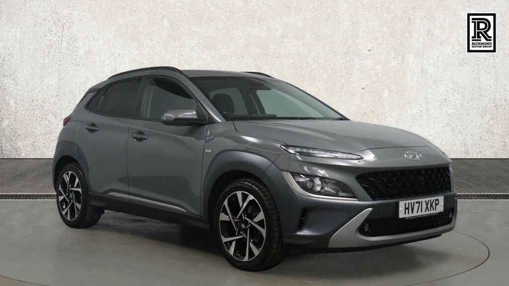 Hyundai Kona 1.0 T-gdi Mhev Premium Suv Hybrid Manua Grey