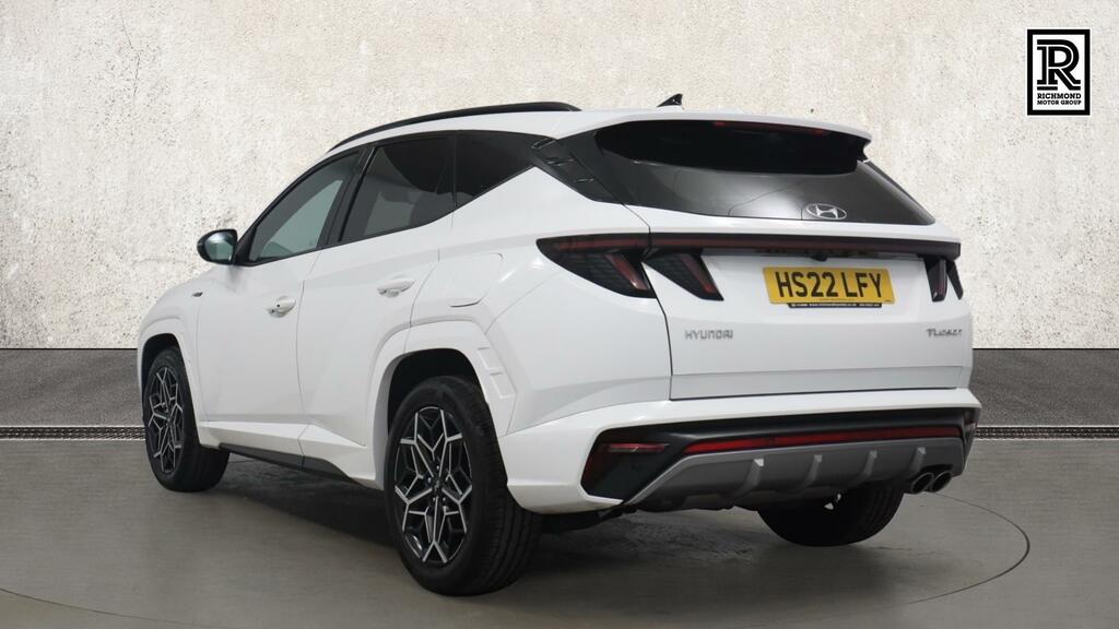 Hyundai Tucson 1.6 T-gdi N Line Suv Euro 6 Ss HS22LFY White #3