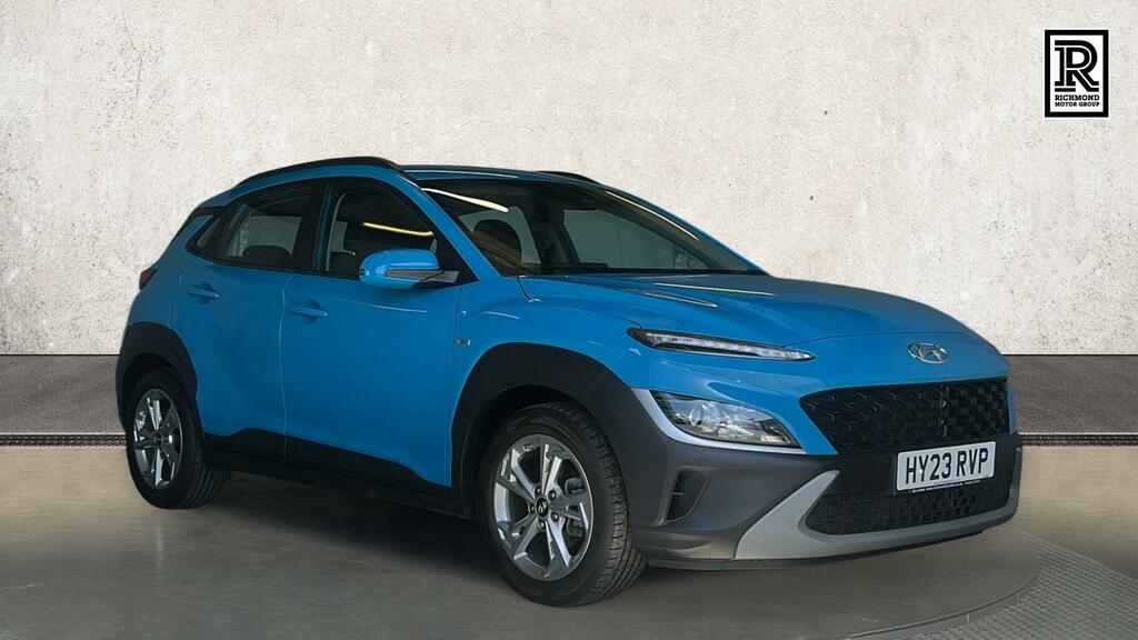 Hyundai Kona 1.0 T-gdi Mhev Se Connect Suv Hybrid Ma Blue