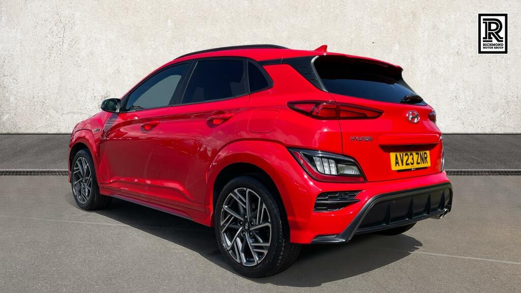 Hyundai Kona 1.0 T-gdi Mhev N Line Suv Hybrid AV23ZNR Red #3