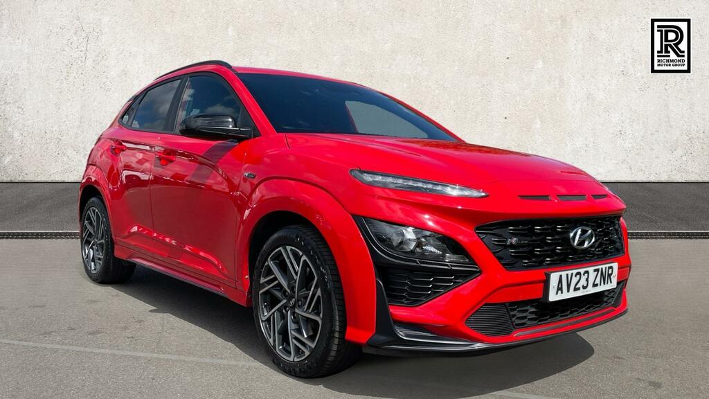 Hyundai Kona 1.0 T-gdi Mhev N Line Suv Hybrid Red