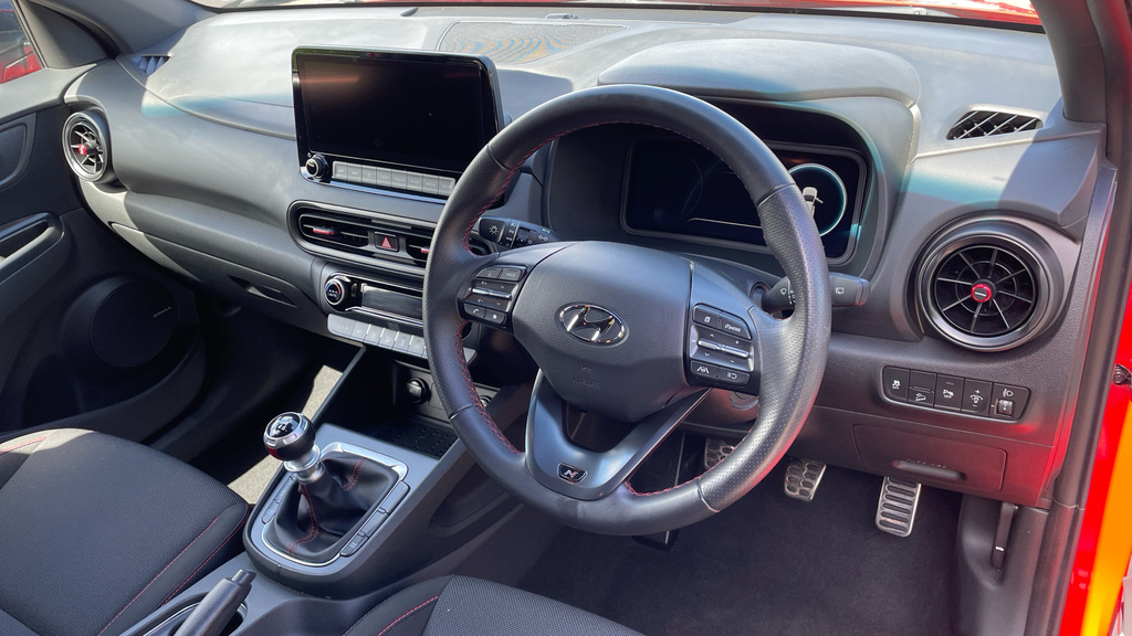 Hyundai Kona 1.0 T-gdi Mhev N Line Suv Hybrid AV23ZNR Red #6