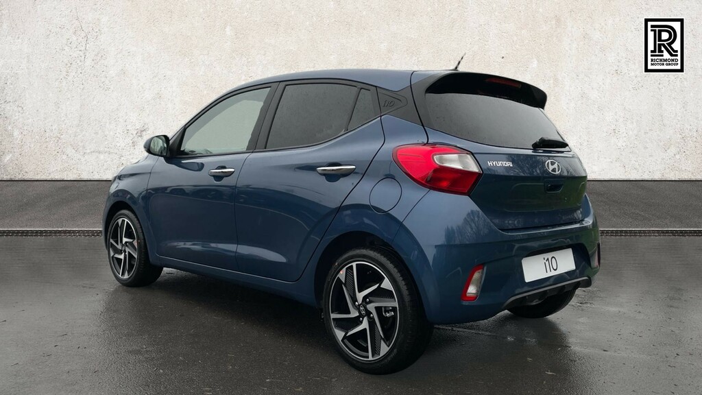 Hyundai I10 1.0 Advance Hatchback Euro 6 Ss HK26EZJ Blue #3