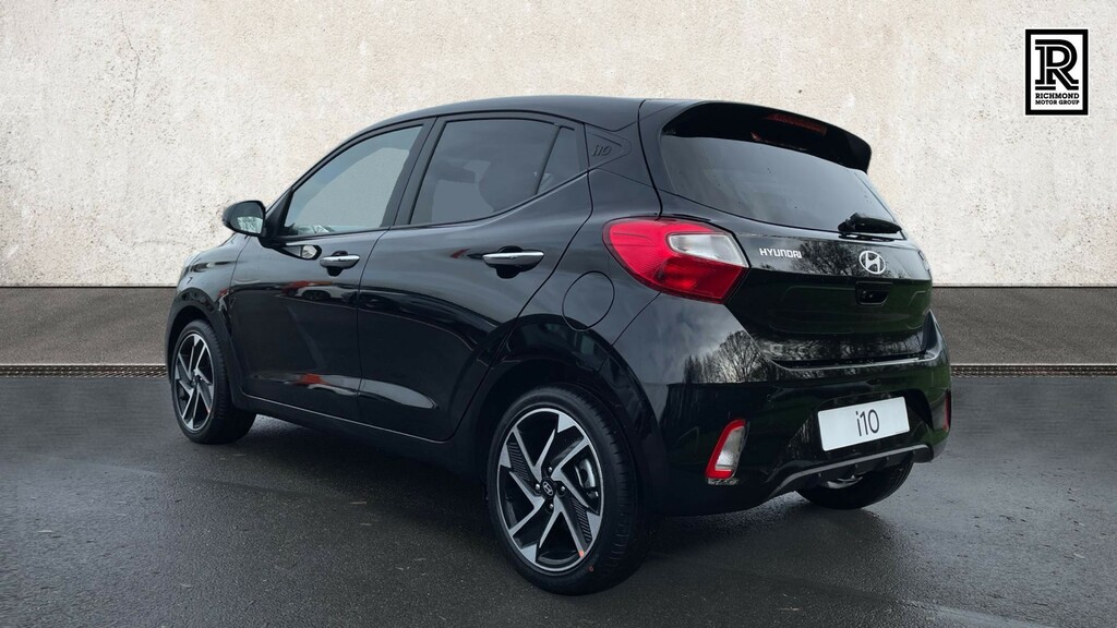 Hyundai I10 1.0 Advance Hatchback Euro 6 Ss HV26YFH Black #3