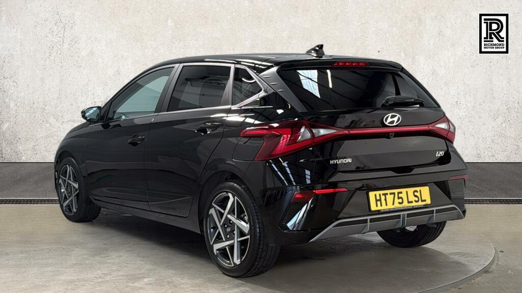 Hyundai I20 1.0 T-gdi Tech Line Dct Euro 6 Ss HT75LSL Black #3