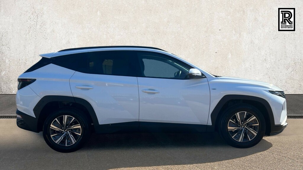 Hyundai Tucson 1.6 T-gdi Mhev Se Connect Suv Hybrid Dc HN24OCB White #4