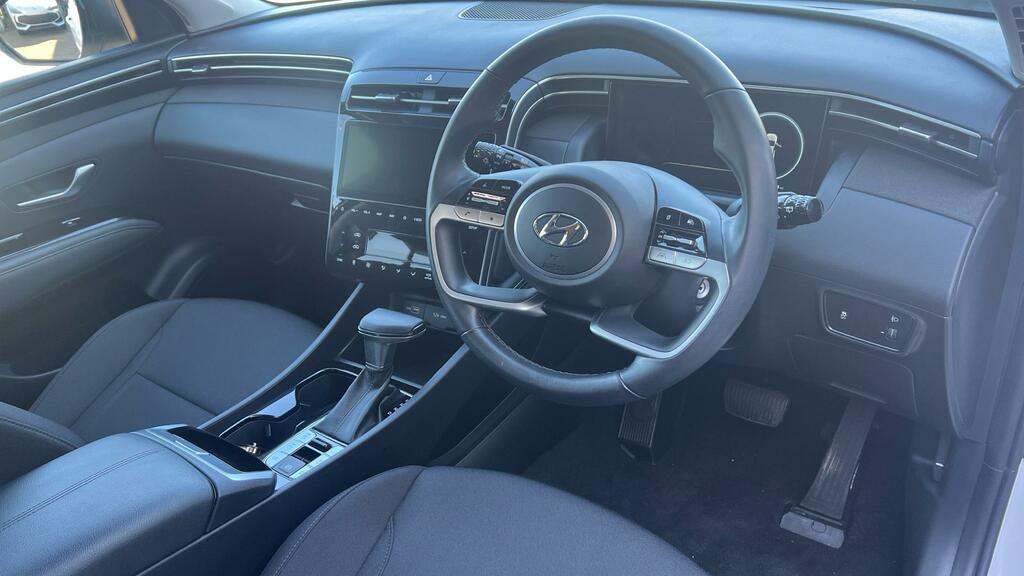 Hyundai Tucson 1.6 T-gdi Mhev Se Connect Suv Hybrid Dc HN24OCB White #6