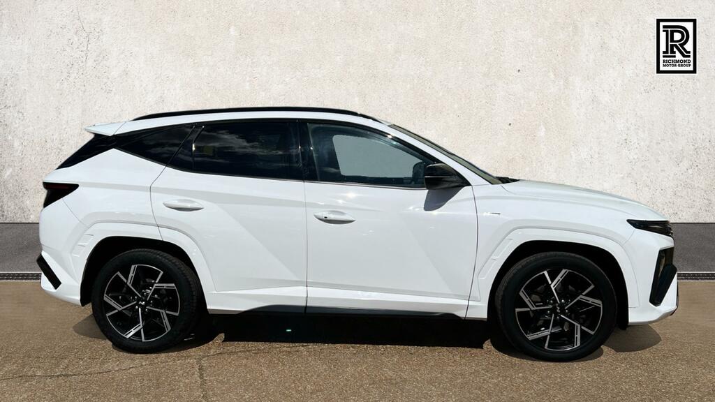 Hyundai Tucson 1.6 T-gdi N Line Suv Euro 6 Ss FG74RWN White #4