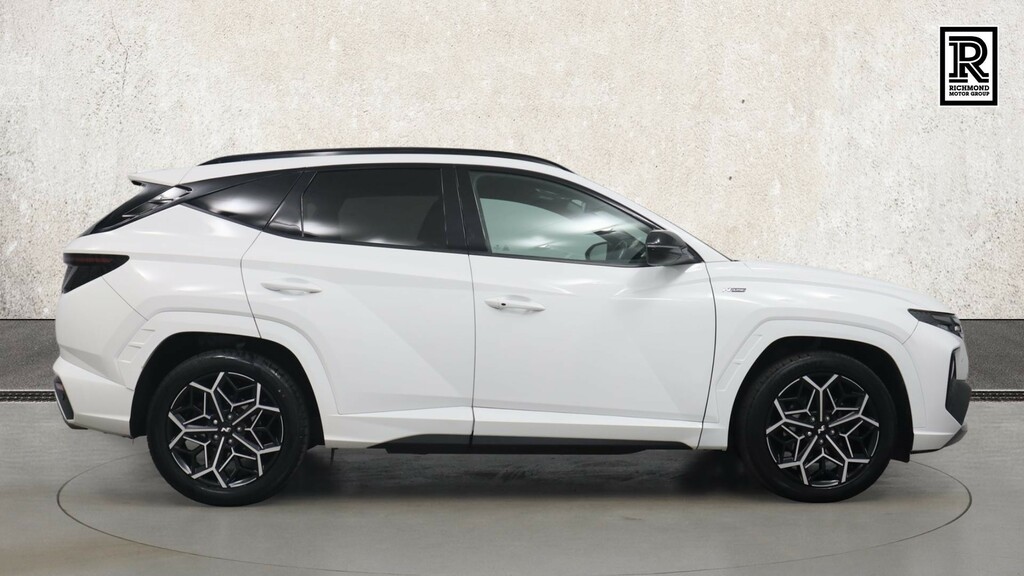 Hyundai Tucson 1.6 H T-gdi N Line S Suv Hybrid Eu HR21WMD White #4