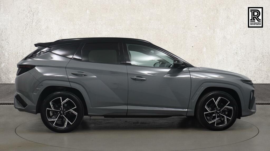 Hyundai Tucson 1.6 T-gdi N Line Suv Hybrid Euro 6 HV75UBP Grey #4