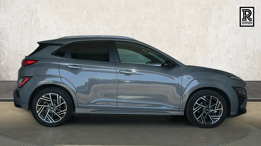 Hyundai Kona 1.0 T-gdi Mhev N Line Suv Hybrid HV23NVR Grey #4