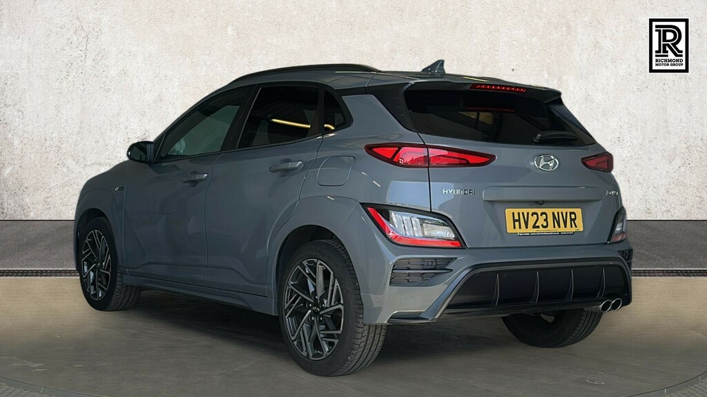 Hyundai Kona 1.0 T-gdi Mhev N Line Suv Hybrid HV23NVR Grey #3
