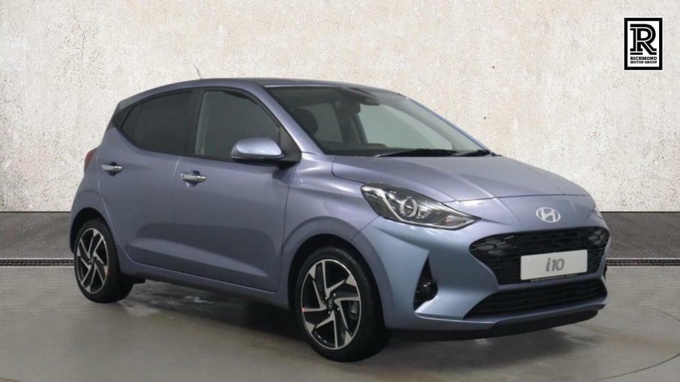 Hyundai I10 1.2 Premium Hatchback Euro 6 Ss Blue