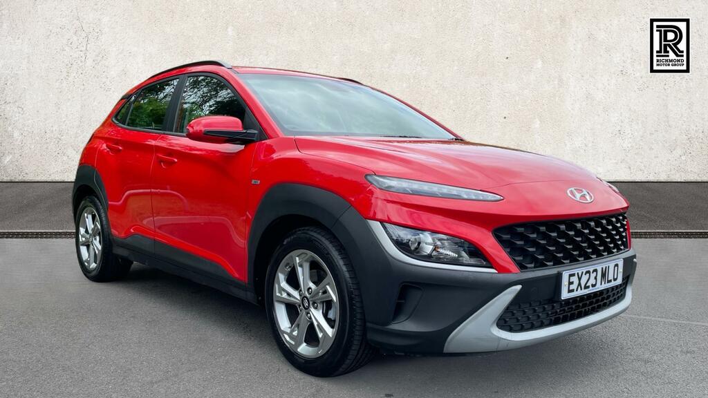 Hyundai Kona 1.0 T-gdi Mhev Se Connect Suv Hybrid Ma Red