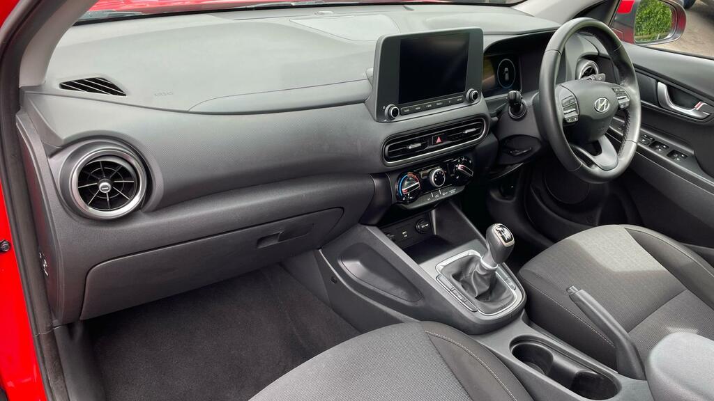 Hyundai Kona 1.0 T-gdi Mhev Se Connect Suv Hybrid Ma EX23MLO Red #2