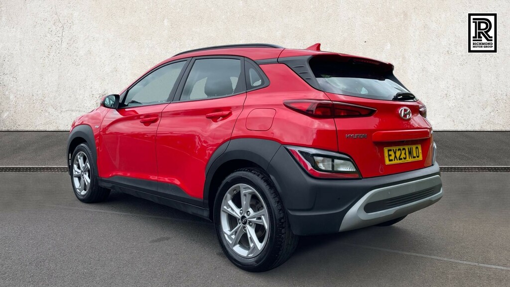 Hyundai Kona 1.0 T-gdi Mhev Se Connect Suv Hybrid Ma EX23MLO Red #3