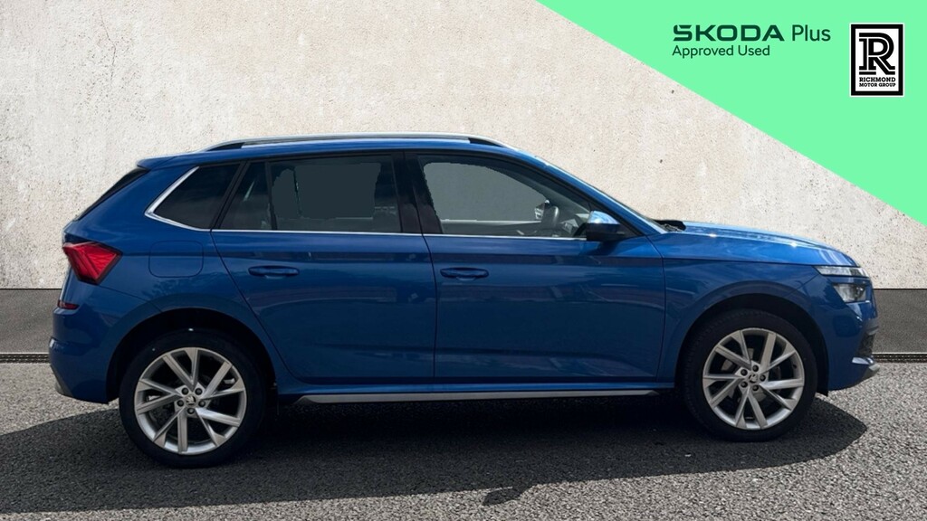 Skoda Kamiq 1.0 Tsi Se L Executive Suv Dsg Euro 6 YE23BVX Blue #4