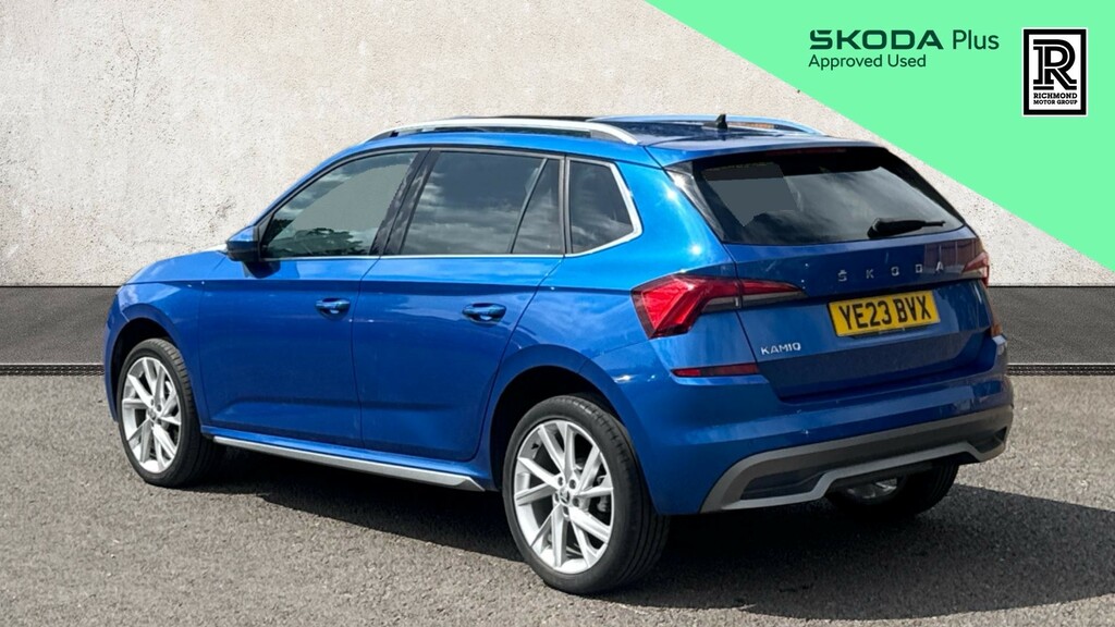 Skoda Kamiq 1.0 Tsi Se L Executive Suv Dsg Euro 6 YE23BVX Blue #3